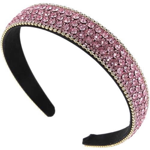ARTSEWPLY Strass-stirnband Damen Kristall Stirnband Mit Strasssteinen Glitzerndes Stirnband Für Party Hochzeit Und Alltag Kopfbedeckung Mit Glänzendem Design von ARTSEWPLY