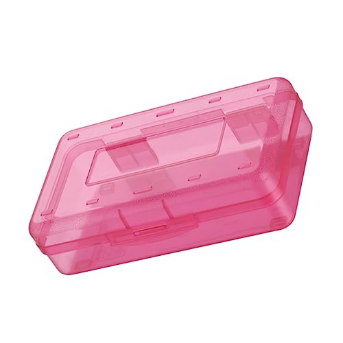 ARTSEWPLY Federmäppchen Kunststoff für Schüler Tragbarer Stifte Organizer Transparent Platzsparend für Schulbedarf und Bürobedarf von ARTSEWPLY