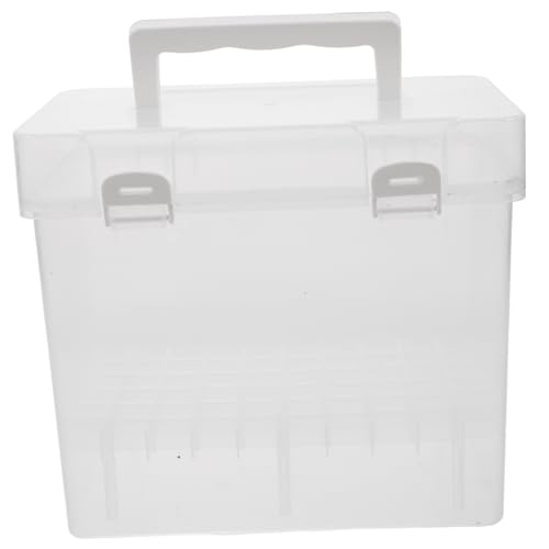 ARTSEWPLY Transparente Marker-Halterung, Aufbewahrungsbox Mit Großer Kapazität Für Malutensilien, Tragbarer Hand-Organizer Für Marker, Buntstifte Und Zeichenwerkzeuge von ARTSEWPLY