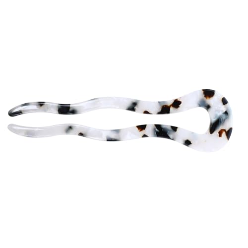 ARTSEWPLY U Form Haarnadel aus Acetat Rutsch Haargabel für Hochsteckfrisuren Eleganter Haarschmuck für Damen Geeignet für Partys Hochzeiten und Alltag von ARTSEWPLY