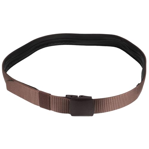 ARTSEWPLY Versteckter Geldgürtel Für Herren Und Damen Reisegürtel Mit Verstecktem Geldfach Anti Diebstahl Geldgürtel Und Leicht Für Reisen Und Outdoor Aktivitäten von ARTSEWPLY