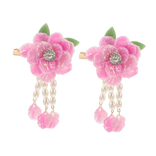 ARTSEWPLY Vintage Haarschmuck Damen Blüten Haarspange mit Perlen und Quaste DIY Material Retro Haarklammer für Frauen Passend zu Han style Kleidung für Partys Zeremonien und Alltagsschmuck ARTSEWPLY Vintage Haarschmuck Damen Blüten Haarspange mit Perlen und Quaste DIY Material Retro Haarklammer für Frauen Passend zu Han style Kleidung für Partys Zeremonien und Alltagsschmuck von ARTSEWPLY