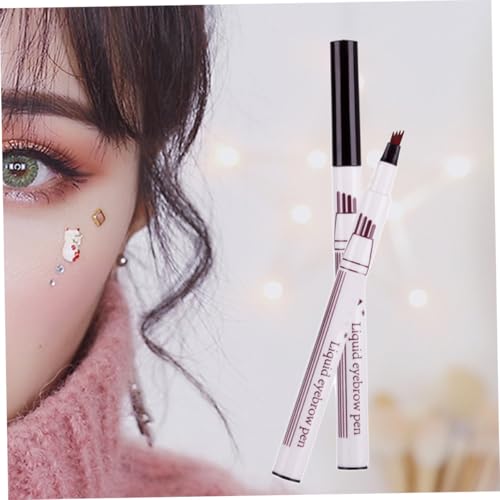 ARTSEWPLY Wasserdichter Augenbrauenstift mit Vierfacher Spitze Schnelltrocknend Langlebig Natürlicher Look Präzises Microblading für Frauen Farbe Dunkelgrau ARTSEWPLY Wasserdichter Augenbrauenstift mit Vierfacher Spitze Schnelltrocknend Langlebig Natürlicher Look Präzises Microblading für Frauen Farbe Dunkelgrau von ARTSEWPLY