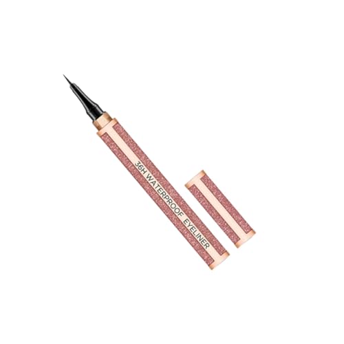 ARTSEWPLY Wasserfester Liquid Eyeliner Rot Korallenorange Schnelltrocknend Flüssiger Präzisionsstift für Präzise Striche Wischfestes Augen make up für Damen Leicht zu Reinigen von ARTSEWPLY