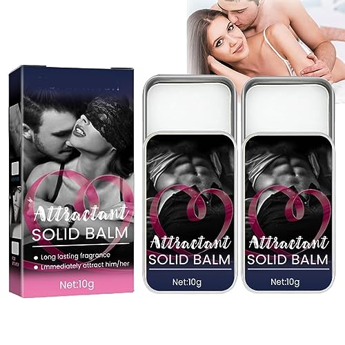 2PCS VitaGlo Sensuality Solid Parfüm, Fheromotherapy Solid Parfüm, Attiactant Solid Balm Parfüm, Solid Parfüm für Frau und Mann (Männer) von ARTSIM