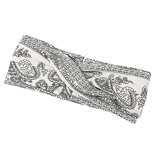 Boho Damen Stirnband Mode breites Stirnband Yoga Workout Stirnband Haar große Haarspangen und Haarspangen for Frauen von ARTSIM