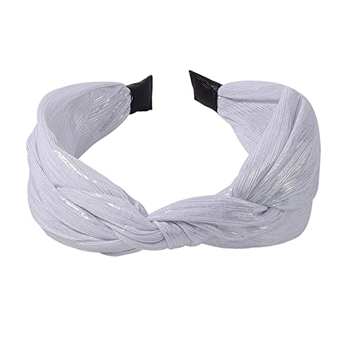 Geknotete Stirnbänder for Frauen Stickerei Top Knoten Stirnband Knoten Stirnband Breite Stirnbänder for Frauen Haarband Twist Knoten Haarwickel Mode Haarschmuck Haarspangen Haarspangen Frauen von ARTSIM