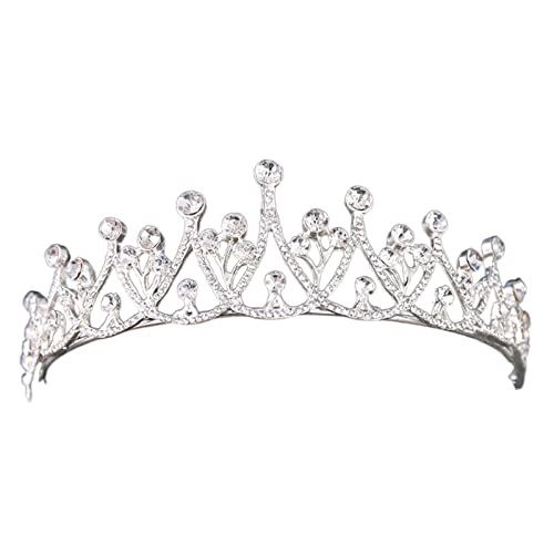 Haarband Vintage Kristall Strass Diademe und Kronen Diademe Stirnbänder for Frauen Braut Hochzeit Haarschmuck Schmuck Band (Color : Onecolor, Size : 26) von ARTSIM