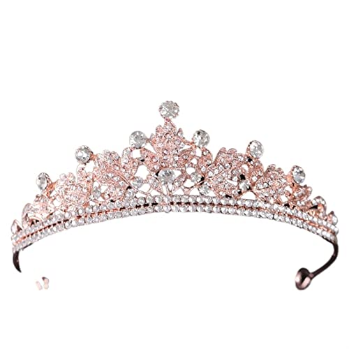 Haarband Vintage Kristall Strass Diademe und Kronen Diademe Stirnbänder for Frauen Braut Hochzeit Haarschmuck Schmuck Band (Color : Onecolor, Size : Y) von ARTSIM