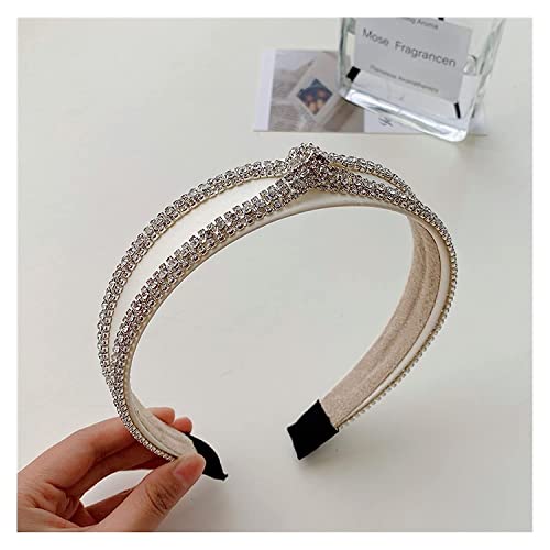 Luxus Strass Kette Stirnband Mode Haar Zubehör Frauen Shiny Trend Bohren Voll Haarband Haarband Mädchen Kopfbedeckung Kopfbedeckung von ARTSIM