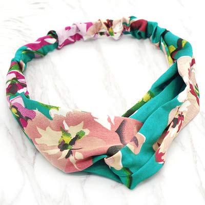 Mehrere Stile Mode Verkauf Einfache Wilde Dame Haar Tuch Schleife Knoten Stirnband Krawatten Seil Mädchen Zubehör,TS-2 (Color : TS-3) von ARTSIM