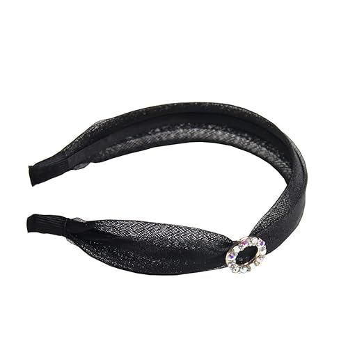 Temperament Stirnband mit Diamond Mesh Garn Stirnband All-Match Press Hairpin Damen (Color : D, Size : 1) von ARTSIM