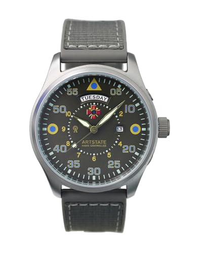 ARTSTATE AS3271 Funk Quarz Herren Uhr Analog,mit TPU-Armband, – Pilotenuhr | Alle Erlöse gehen an UNICEF ARTSTATE AS3271 Funk Quarz Herren Uhr Analog,mit TPU-Armband, – Pilotenuhr | Alle Erlöse gehen an UNICEF von ARTSTATE