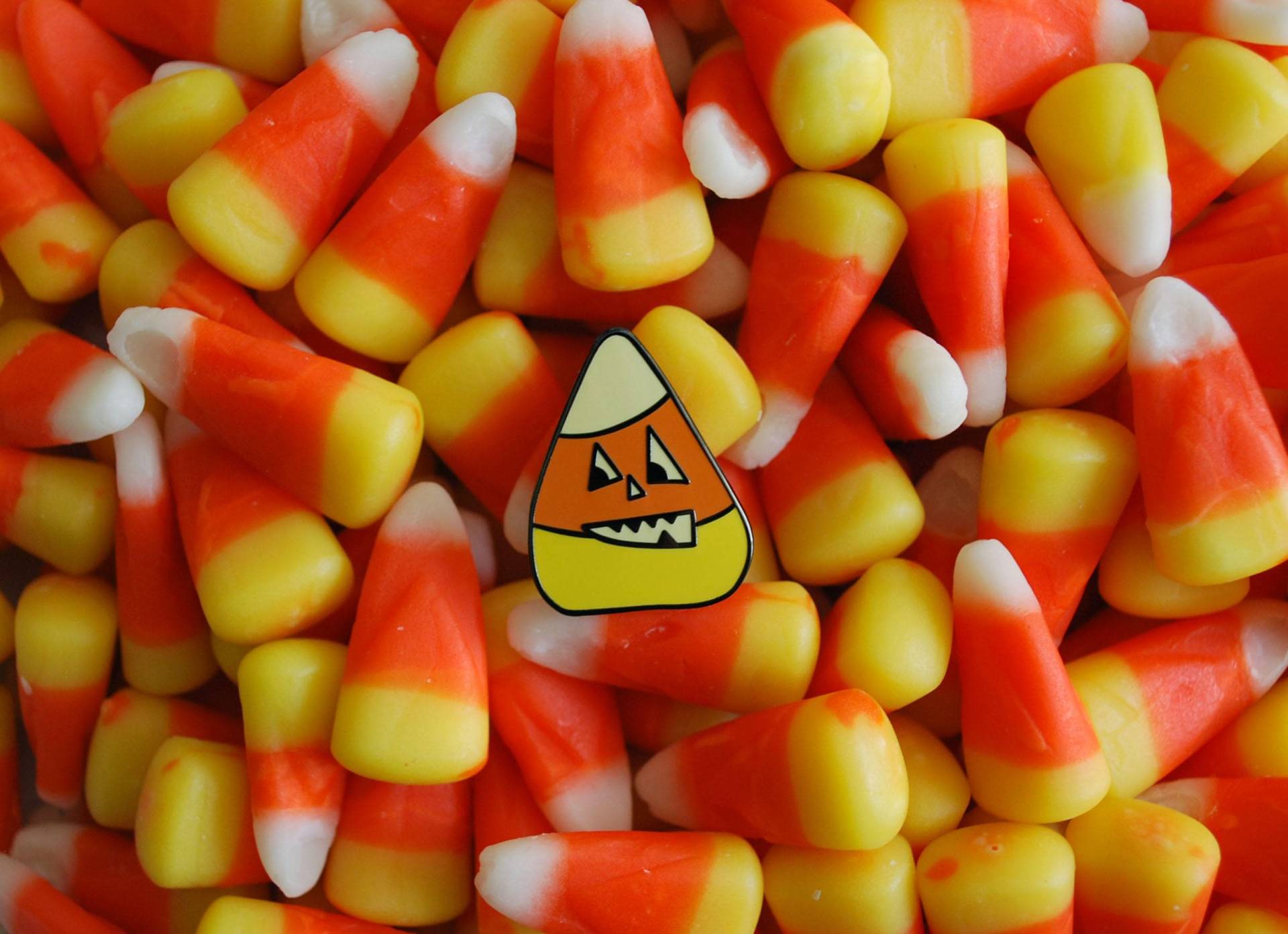 Candy Corn - Pin Candy Corn - Pin von ARTSandSTRIPES