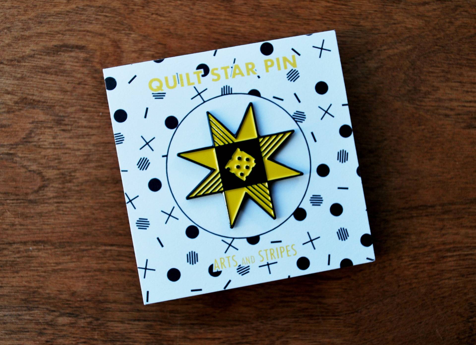 Quilt Star - Pin Quilt Star - Pin von ARTSandSTRIPES