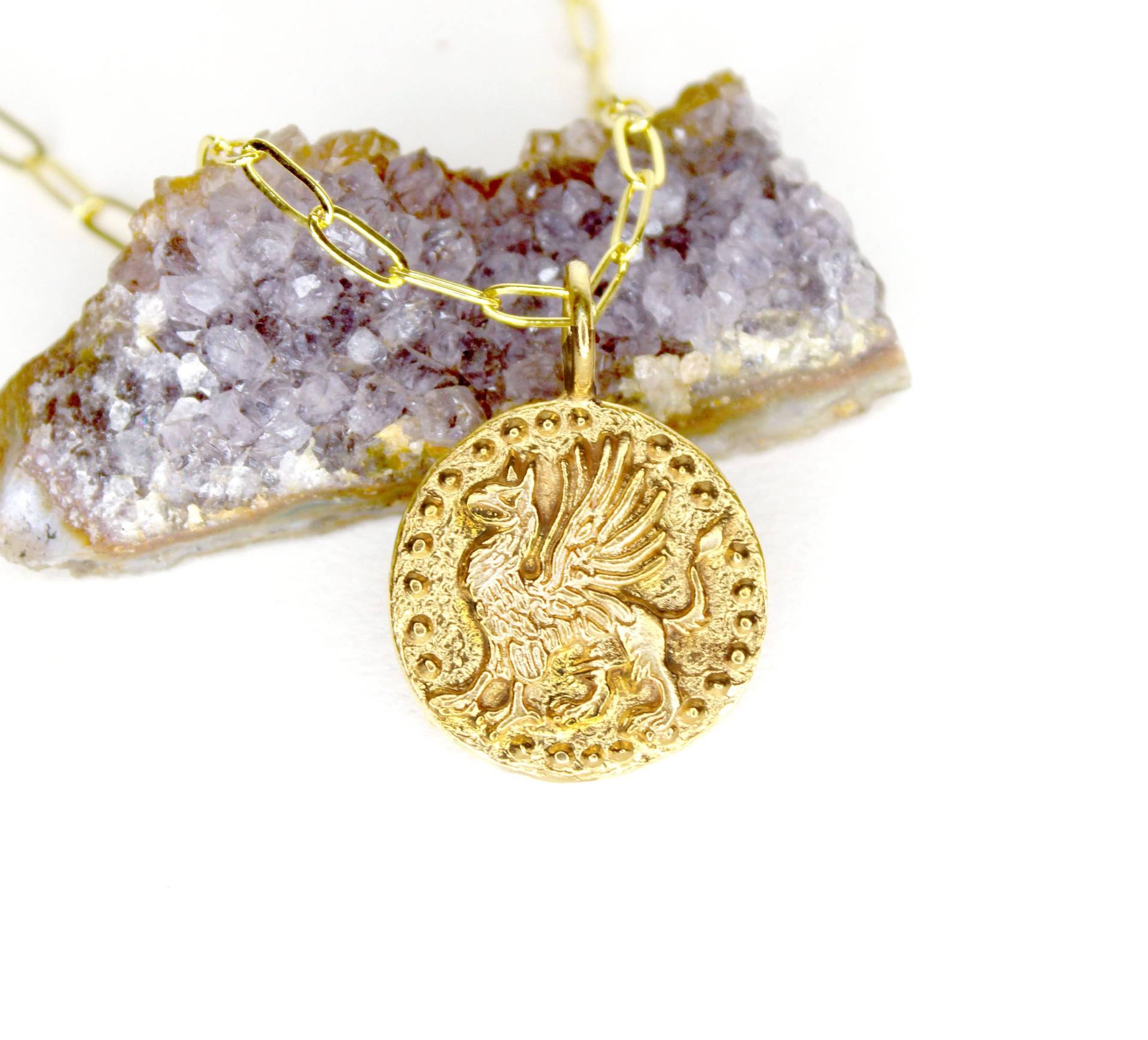 Gold Greifenanhänger - Starfort Doppelseitig Goldener Renaissance Anhänger Tartaria Herrenschmuck Grand Tartary Gold Greifenanhänger - Starfort Doppelseitig Goldener Renaissance Anhänger Tartaria Herrenschmuck Grand Tartary von ARTemisDesignsLLC