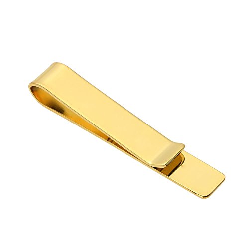 ARVALOLET 1pc Geld Clip Tragbare Edelstahl Cash Clamp Halter Praktische Kreditkarte Halter Einfarbig for Bargeld Karte Kragen, 100 cm, 23 * 10 * 21 cm/9.06x3.94x8.27inch von ARVALOLET