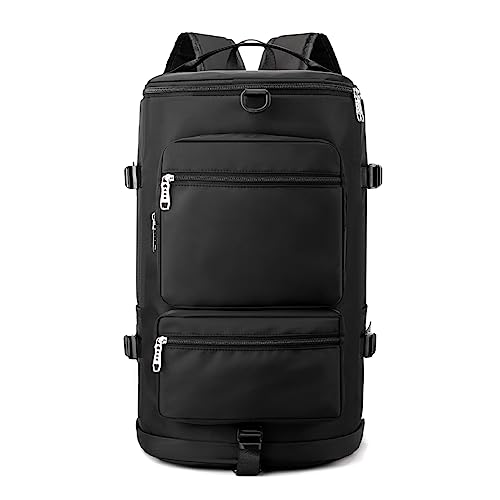 ARVALOLET Business-Rucksack, robuste Nylon-Reise-Sporttasche, leicht, hohe Kapazität, mit Reißverschluss, for die tägliche Freizeit von ARVALOLET