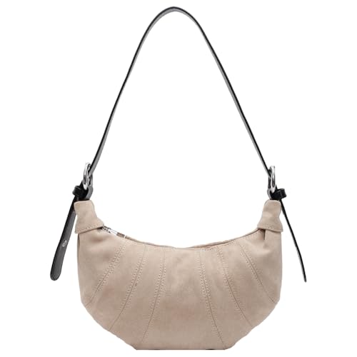 ARVALOLET Damen-PU-Umhängetasche mit großer Kapazität und Reißverschluss Handtasche, stilvolle Pendlertasche von ARVALOLET