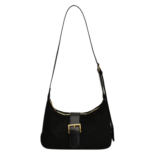 ARVALOLET Damen-Slouchy-Hobo-Tasche aus Wildleder mit verstellbarem Riemen for Geschäftsreisen von ARVALOLET