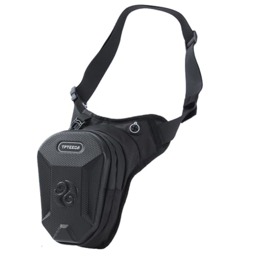 ARVALOLET Drop Beinbeutel wasserdichtes Motorradtankbeutel Taktische Kreuzkasse Schultertasche for Männer Frauen Radfahren Wanderklettern von ARVALOLET