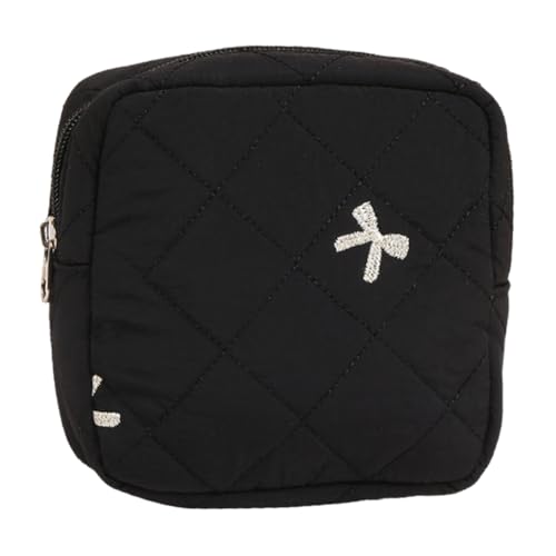 ARVALOLET Frauen Baumwoll Make-up und Tasche Kompakt Tragbar Mit Reißverschluss for Kosmetik Hygieneartikel von ARVALOLET