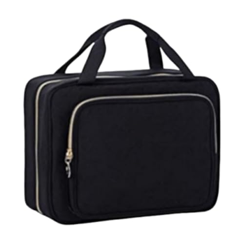 ARVALOLET PVC Kulturbeutel mit Haken Große Kapazität Reisezubehör Organizer Damen Handtasche for Badezimmer und Duschen von ARVALOLET