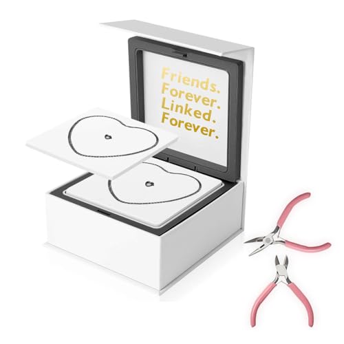 ARVALOLET Permanent Armband Kit DIY Armband for Paare DIY gesperrtes Armband Datum Aktivität Jubiläum Valentinstag Geschenk von ARVALOLET