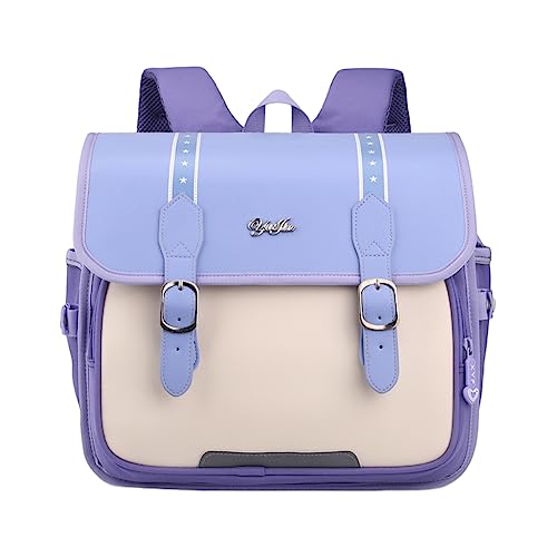 ARVALOLET Stadion Große Kapazität PU Schule Durable Kinder Wasserdicht Leicht Kratzfest Tägliche Freizeit, violett, Einheitsgröße von ARVALOLET