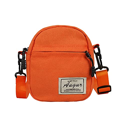 ARVALOLET Umhängetaschen,Mode Frauen Leinwand Patchwork Crossbody Schulter Umhängetasche Lässige Damen Mini Handtaschen Geldbörse Handytaschen von ARVALOLET