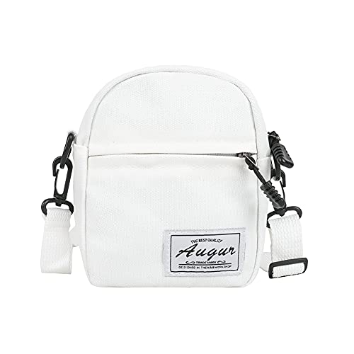 ARVALOLET Umhängetaschen,Mode Frauen Leinwand Patchwork Crossbody Schulter Umhängetasche Lässige Damen Mini Handtaschen Geldbörse Handytaschen von ARVALOLET