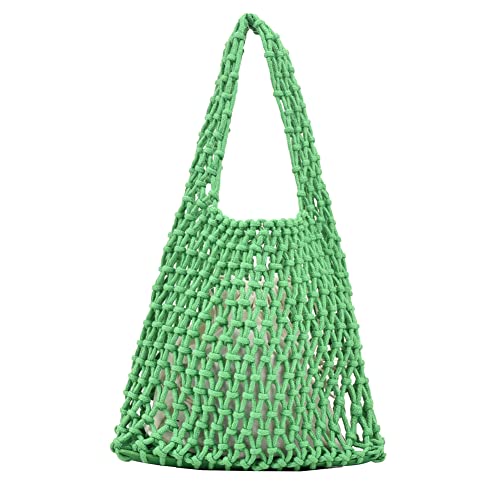 KANUBI Sommertaschen Damen Strandtasche Baumwollfaden Handtaschen Totes Tasche Frauen Stroh gewebt Hohlnetz Einkaufstasche Weibliche Sommer Tragbare Reise Strand Urlaub Damen Geldbörsen KANUBI Sommertaschen Damen Strandtasche Baumwollfaden Handtaschen Totes Tasche Frauen Stroh gewebt Hohlnetz Einkaufstasche Weibliche Sommer Tragbare Reise Strand Urlaub Damen Geldbörsen von ARVALOLET