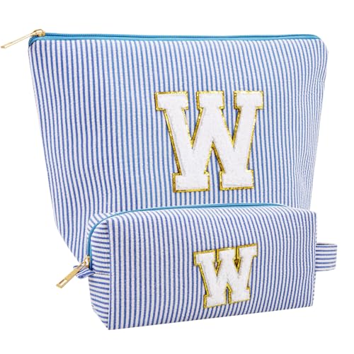 Kosmetiktasche Personalisiert, Kulturtasche Damen, Schminktasche Damen, Kulturtasche Mädchen Teenager, Kosmetiktasche Set für Mädchen Mama Geschenk Schwester Geschenk (W) von ARVOV