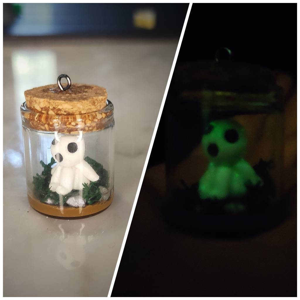 Princess Mononoke Leuchtet in Der Dunklen Elfe Kodama Schlüsselanhänger von ARY3DART
