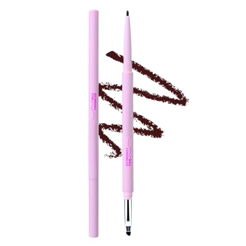 ARYIMYDP 2 IN 1 Eyeliner Braun mit Stiftspitze und Pinsel - High Precision, Professional Wasserfest Eyeliner Pen, Langanhaltend Eye Liner Stift, Schnelltrocknung von ARYIMYDP