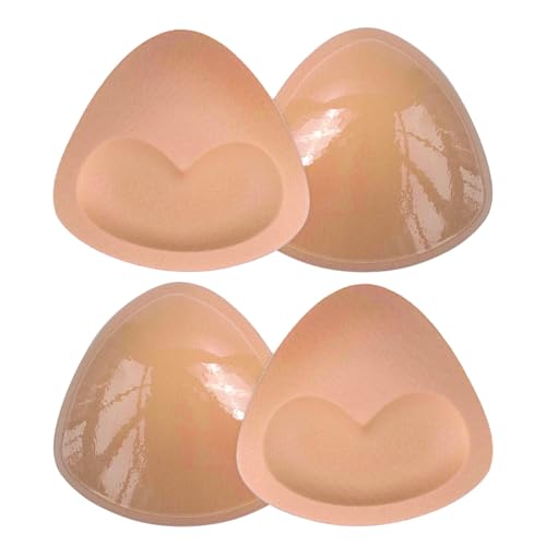 ARYIMYDP 2 Paar Push Up Pads, Klebe BH Einlagen Push Up, Wasserdichte, Slbstklebende, Wiederverwendbare Brustpolster, für Bikini Sport BH Suitable von ARYIMYDP