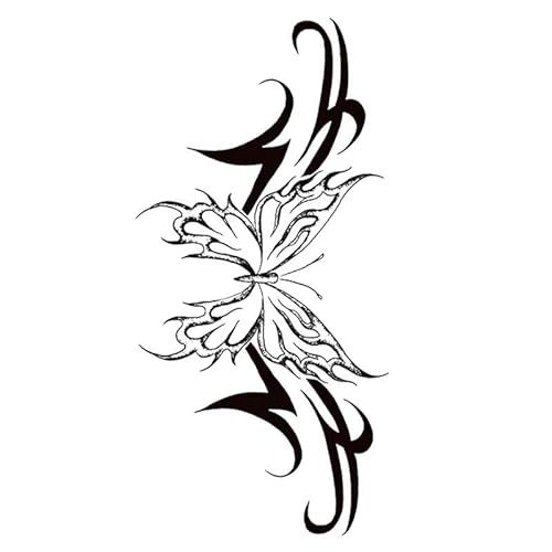 ARYU 5 StüCk DäMon-KräUter-Tattoo-Aufkleber Zum Abdecken Von Narben, Langanhaltend, Wasserfest, Individuell, FüR MäNner Und Frauen von ARYU