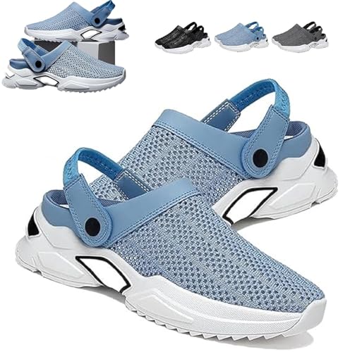 ARZARF Orthopädische Sommersandalen for Herren mit Hohlsaum, Orthopädische Sandalen for Herren, Orthopädische Schuhe von Jerrycherries, weich und atmungsaktiv(Color:Blue,Size:US11.5) von ARZARF