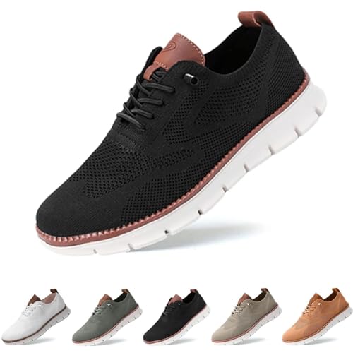 Breeze Schuhe für Herren, atmungsaktive und leichte Mesh-Schuhe, Wearbreeze-Schuhe, Breeze-Schuhe für Herren, Schwarz , 45 EU von ARZARF