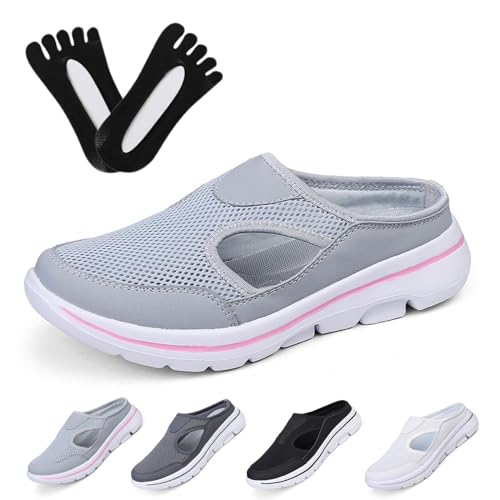 Orthowalkway Herrenschuhe Meaboots Orthopädische Sandalen for Männer Elsvia Orthopädische Schuhe for Männer Orthopädische Turnschuhe(Color:Pink,Size:7) von ARZARF