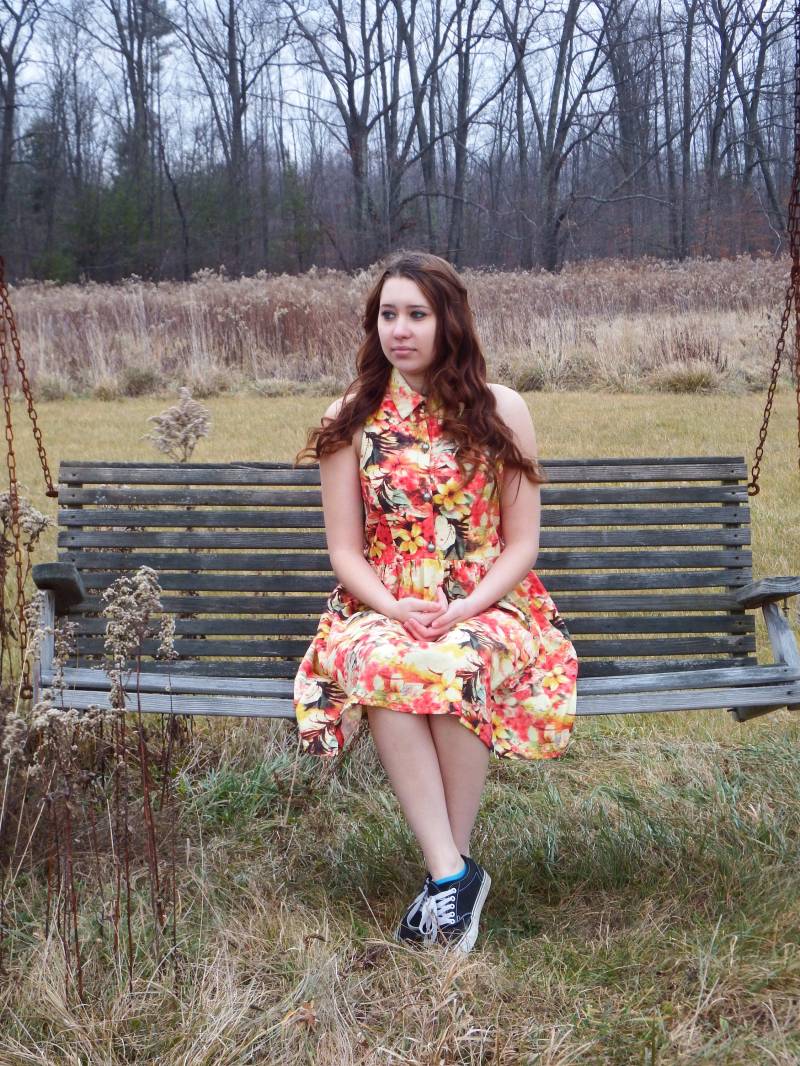 Geblümtes Sommerkleid von ARiveraDesigns