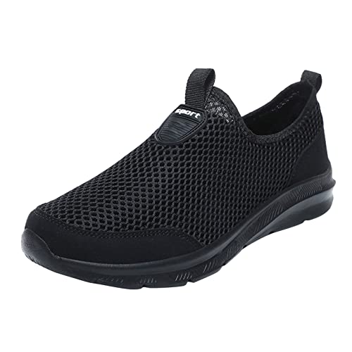 ARtray Herren Walkingschuhe Atmungsaktive Sportschuhe Outdoor Traillaufschuhe OrthopäDische Schuhe StoßDäMpfung Und RüCkprall Fitnessschuhe Laufschuhe Mesh-Obermaterial Und Rutschfester Sohle von ARtray