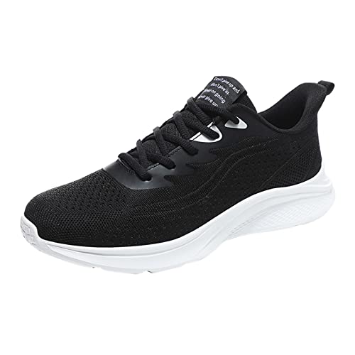 ARtray Land Schuhe Herren Herrenschuhe Mesh Atmungsaktiv Schnüren Einfarbig Lässige Mode Einfache Schuhe Laufschuhe Schuhe 43 Herren (B, 45) von ARtray