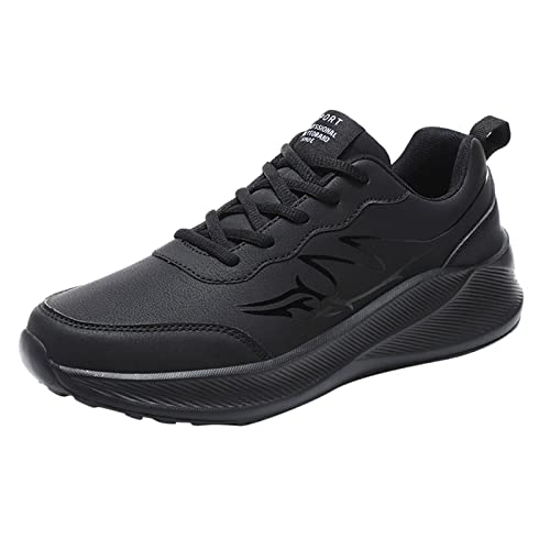Herren Wasserabweisend SchnüRhalbschuhe Freizeit StraßEnlaufschuhe Running Tennis Schuhe Ultra-Bequemer BarfußSchuhe StoßDäMpfung Und RüCkprall Fitnessschuhe Leicht Workout Freizeitschuhe von ARtray