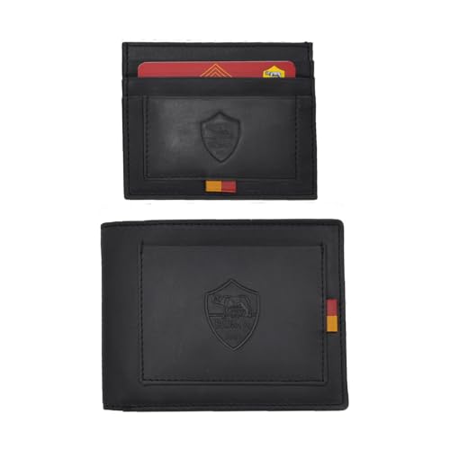 AS Roma Uni 163441 Reisezubehör-Brieftasche, Schwarz von AS Roma