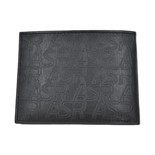 AS Roma Unisex 163603 Roma Reisezubehör-Brieftasche, Schwarz von AS Roma