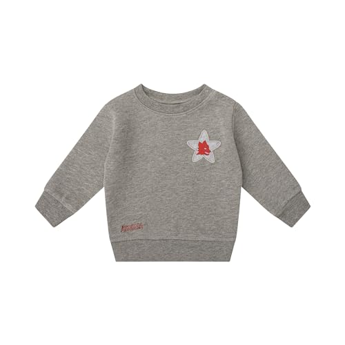 CHAPS Merchandising GmbH Unisex Baby Asr-CNK-23 Sweatshirt, grau, 0-3 Monate von AS Roma