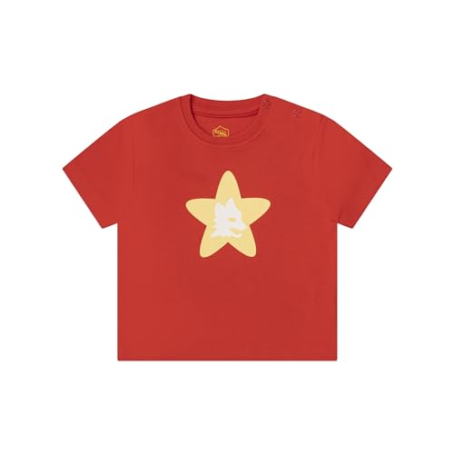 CHAPS Merchandising GmbH Unisex Baby asr-tsk-23 T-Shirt, rot, 3-6 Monate von AS Roma