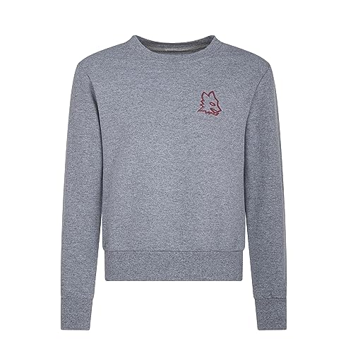 GIL S.R.L. Unisex-Kinder und Jugendliche swg-lupa Sweatshirt mit Rundhalsausschnitt, grau, 4-6 Jahre von AS Roma