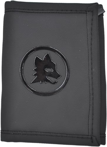 IMMA Unisex Portafoglio Ragazzo Lupo Geldbeutel, Schwarz von AS Roma